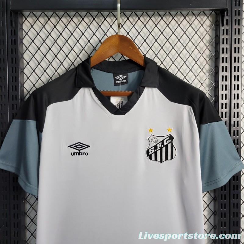 23-24 Santos Training White Jersey