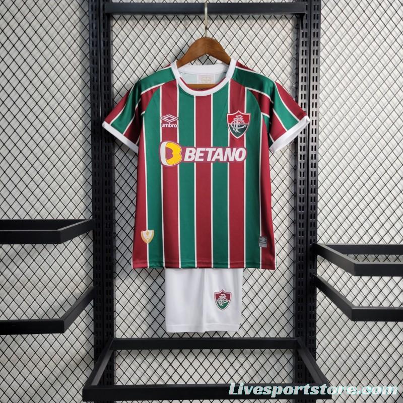 23-24 Kids Fluminense Home Jersey  Size 16-28