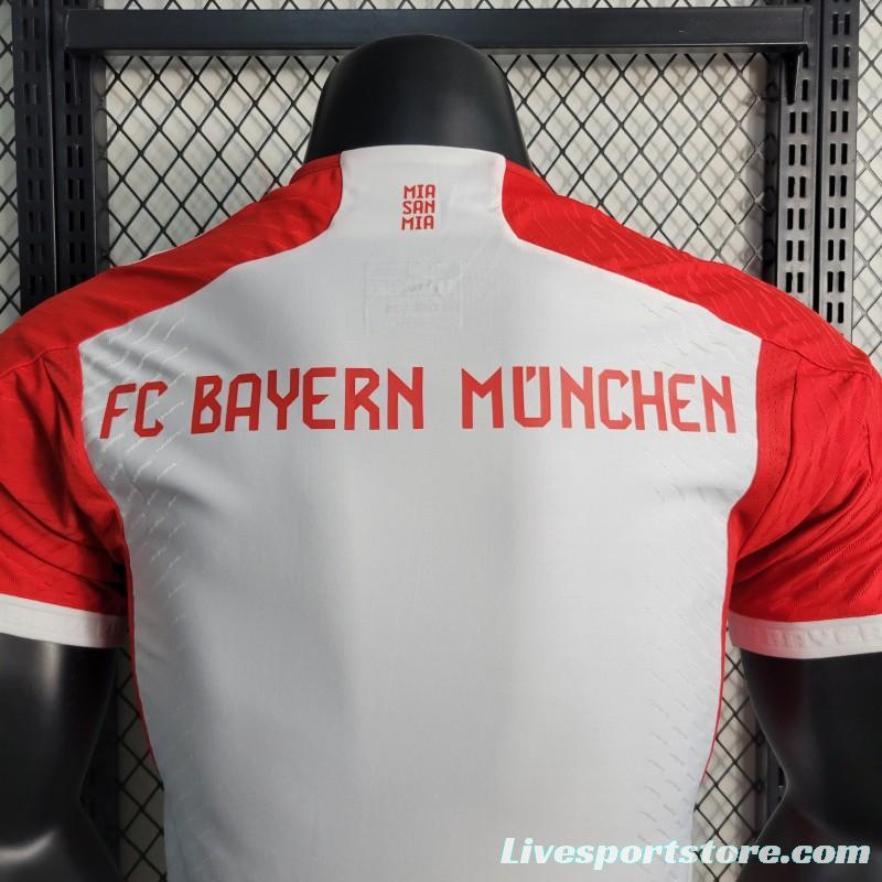 Player Version 23-24 Bayern Munich Home Jersey