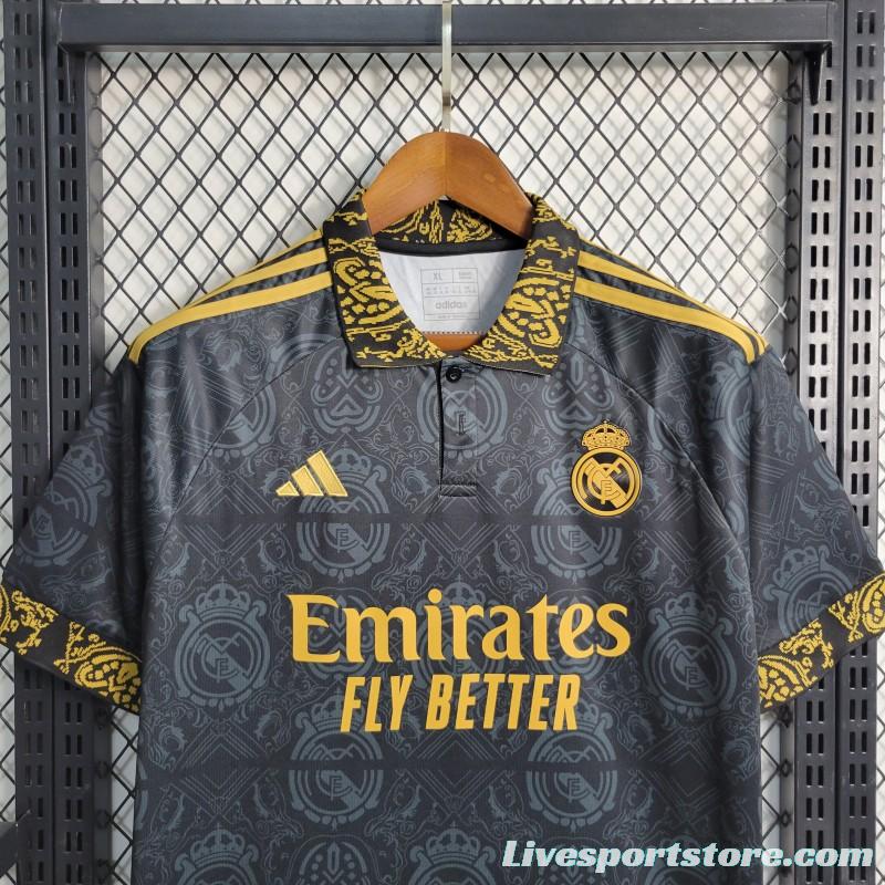 23-24 Real Madrid Black Concept Edition Jersey