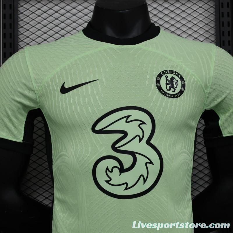 Player Version 23/24 Chelsea Away Green Jersey