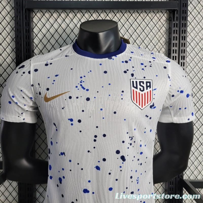 Player Version 23-24 USA Home Jersey