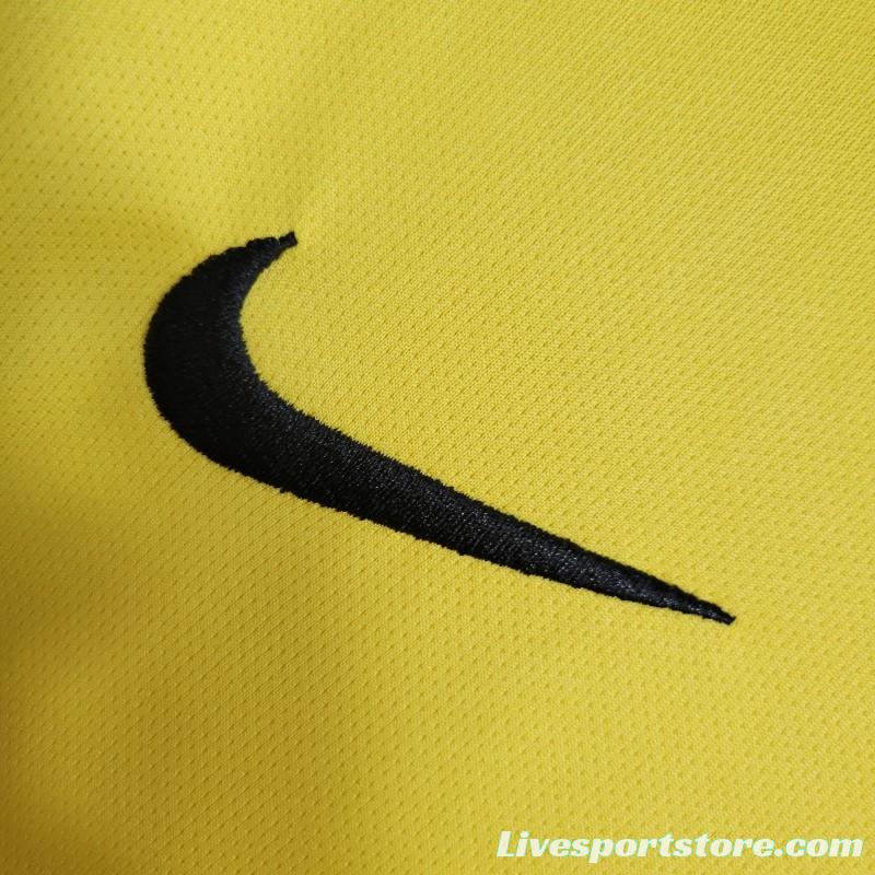 Retro 14-15 Corinthians Goalkeeper Yellow Jersey