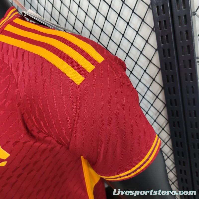 Player  Version 23-24 Roma Home Jersey