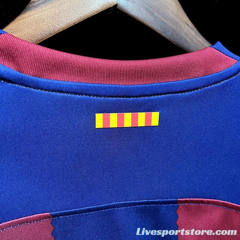 23/24 Barcelona Home Long Jersey