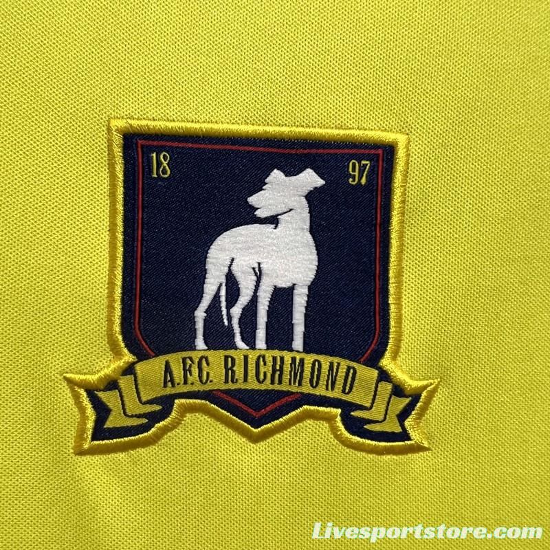 23-24 AFC Richmond Third Yellow Jersey