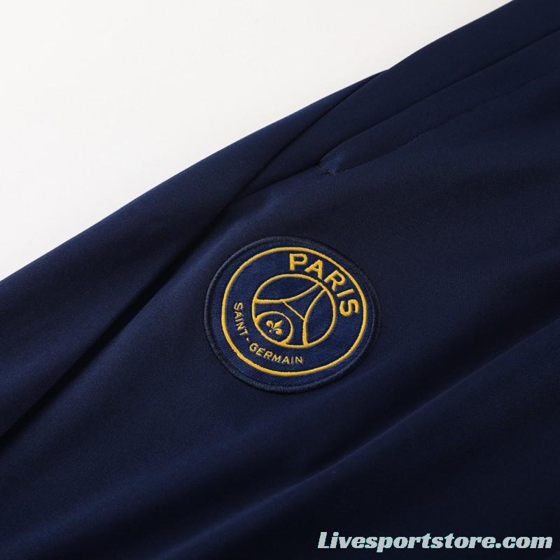 23/24 PSG Yellow Half Zipper Jacket+Pants