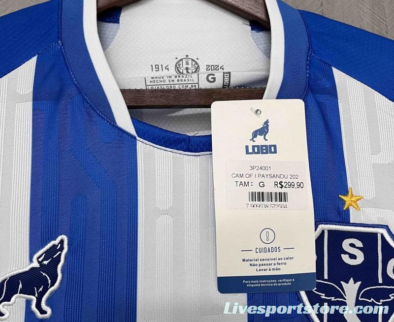 24/25 Paysandu Home Jersey