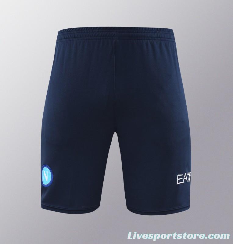 23/24 Napoli Navy/Blue Short Sleeve Jeresy+Shorts