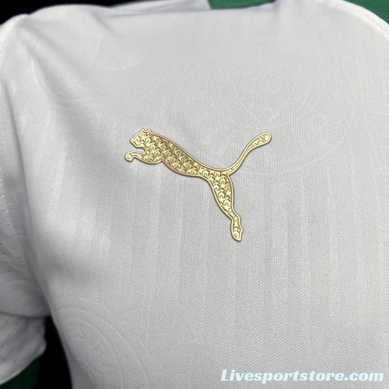 Player Version 24/25 Palmeiras Away White Jersey