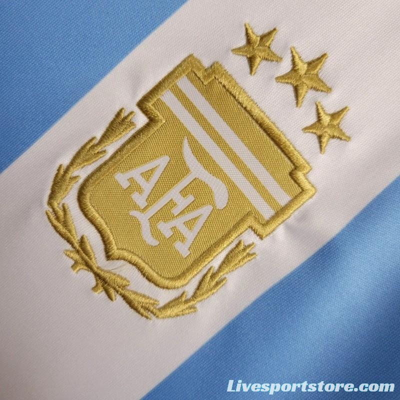 2024 Kids Argentina Home Jersey