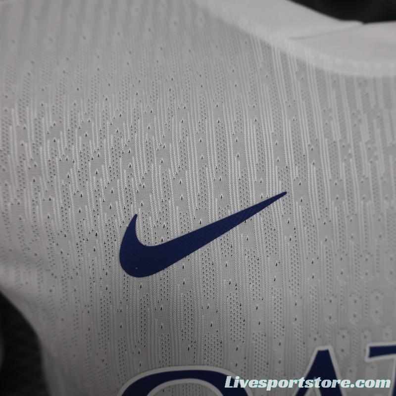 Player Version 24/25 PSG Away White Jersey