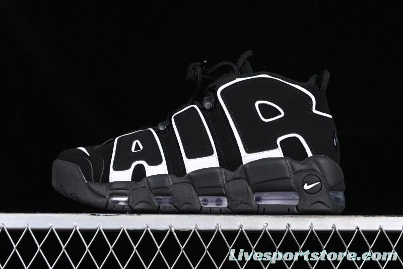 Nike Air More Uptempo 96  Black White