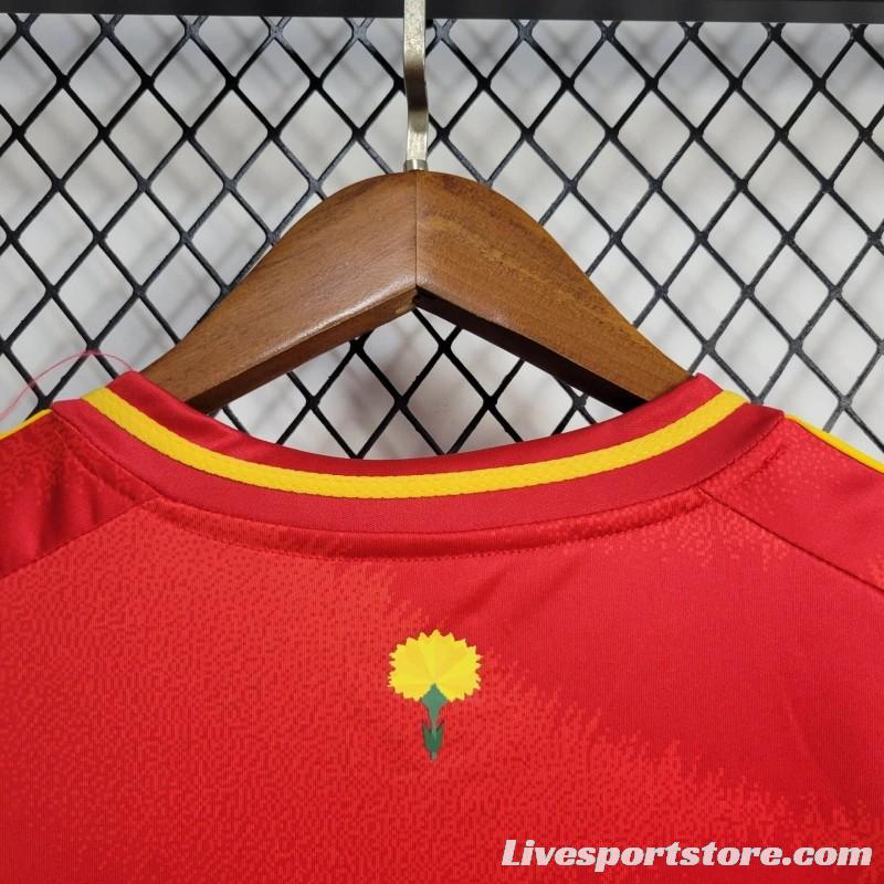 2024 Spain Home Jersey