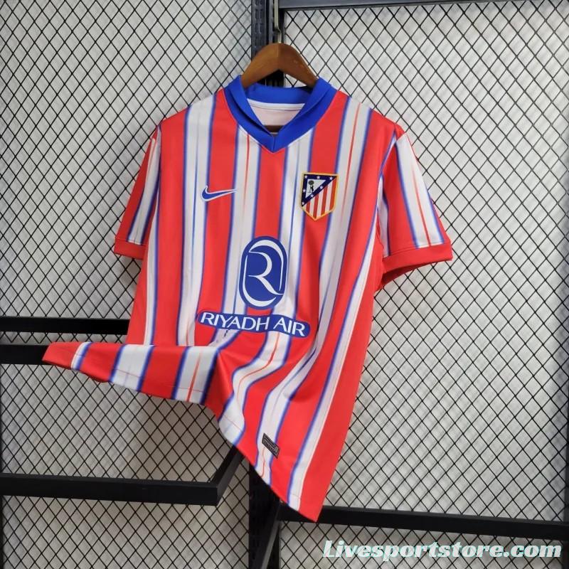 24/25 Atletico Madrid Home Jersey