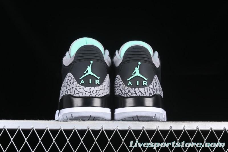 Air Jordan 3 "Green Glow" AJ3