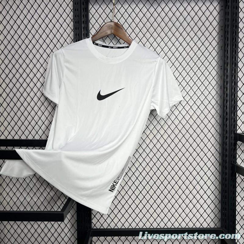 2024 NIKE White T-Shirts