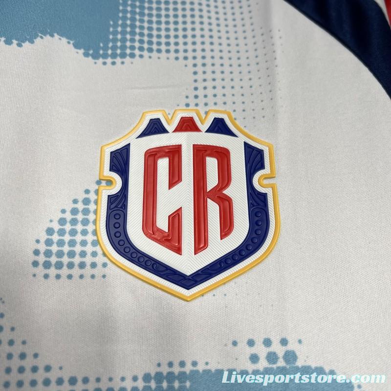 2024 Costa Rica Away White Jersey