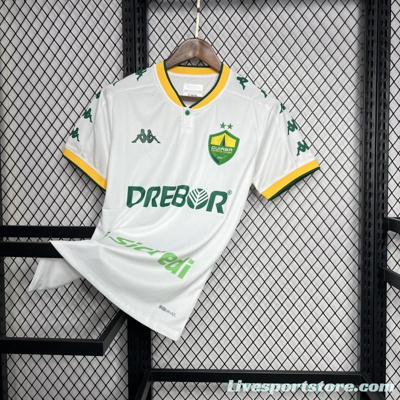 24/25 Cuiaba Away White Jersey