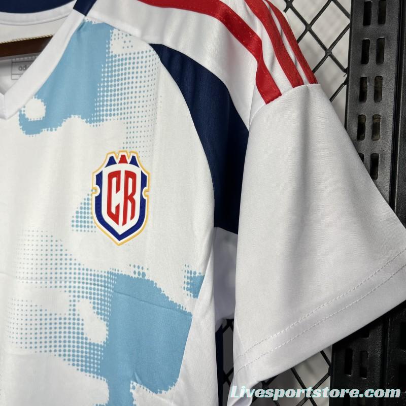 2024 Costa Rica Away White Jersey