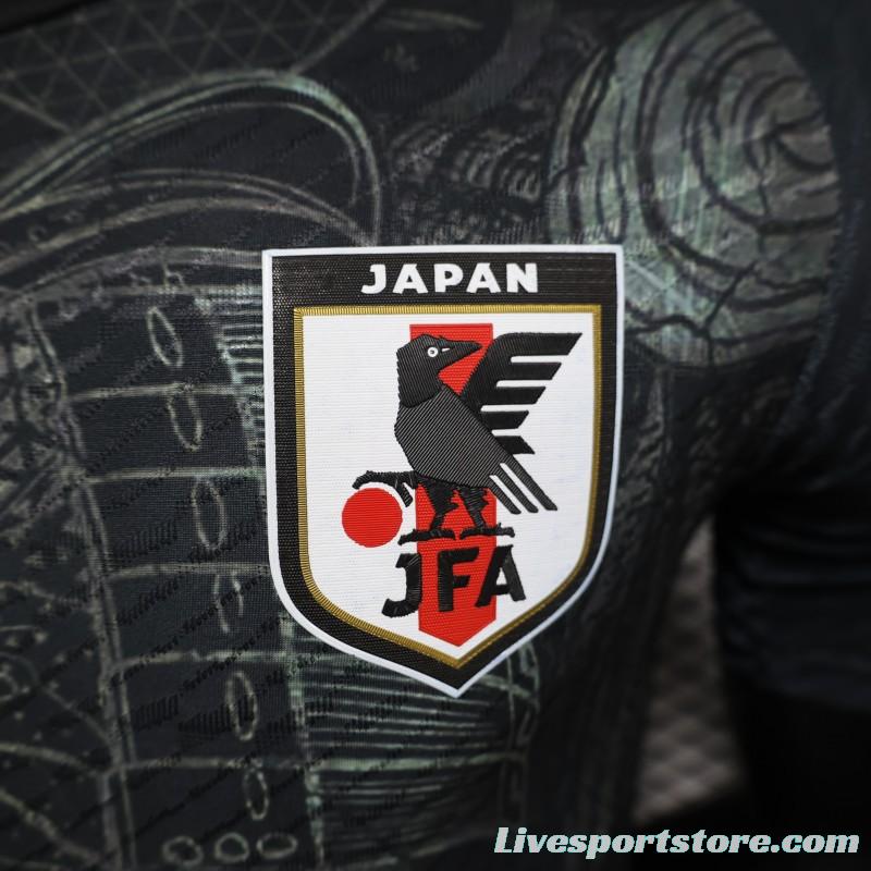 Player Version 2024 Japan Samurai/Dragon Black Concept Jersey