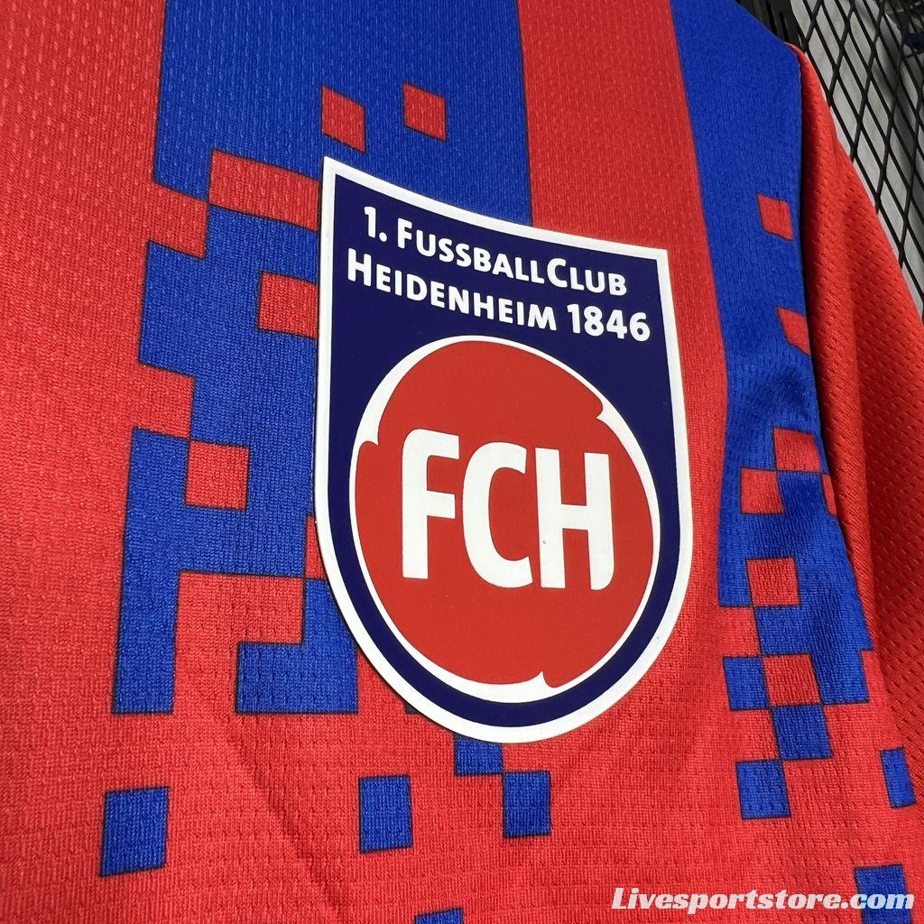 24/25 FC Heidenheim Home Jersey