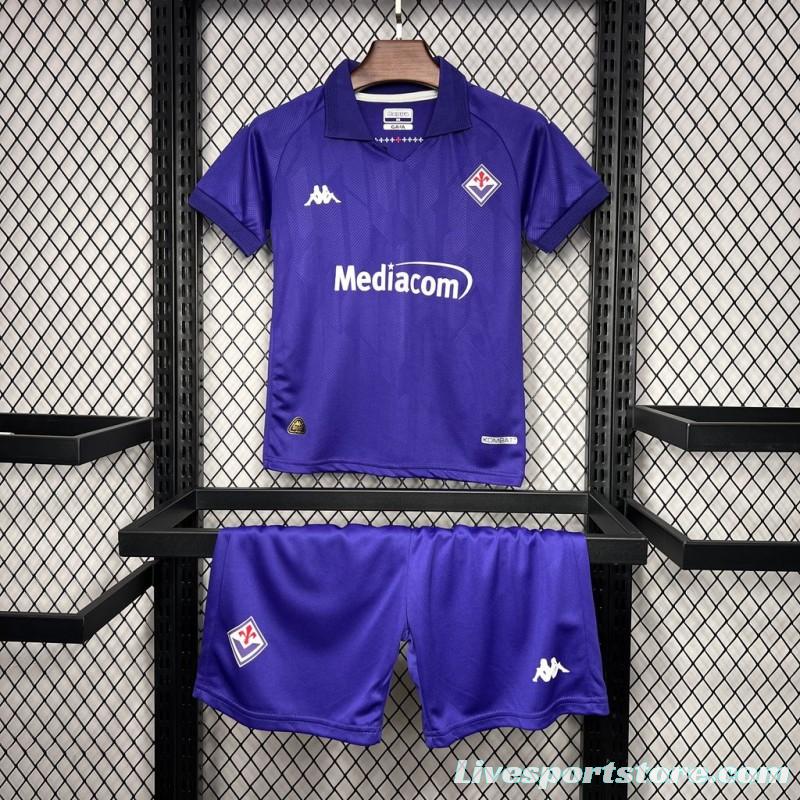 24/25 Kids Fiorentina Home Jersey