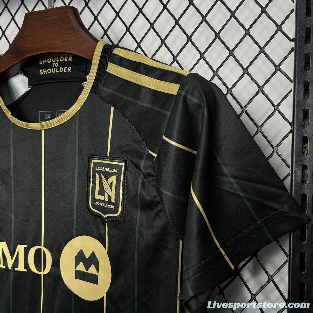 24/25 Kids Los Angeles FC Home Jersey