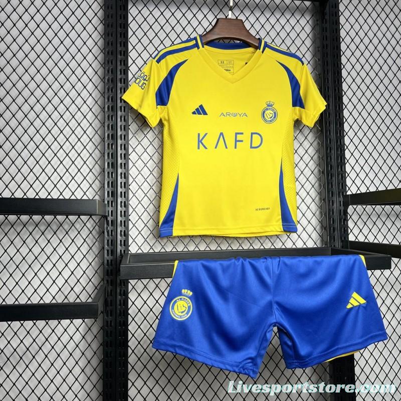 24/25 Kids Al-Nassr Home Jersey