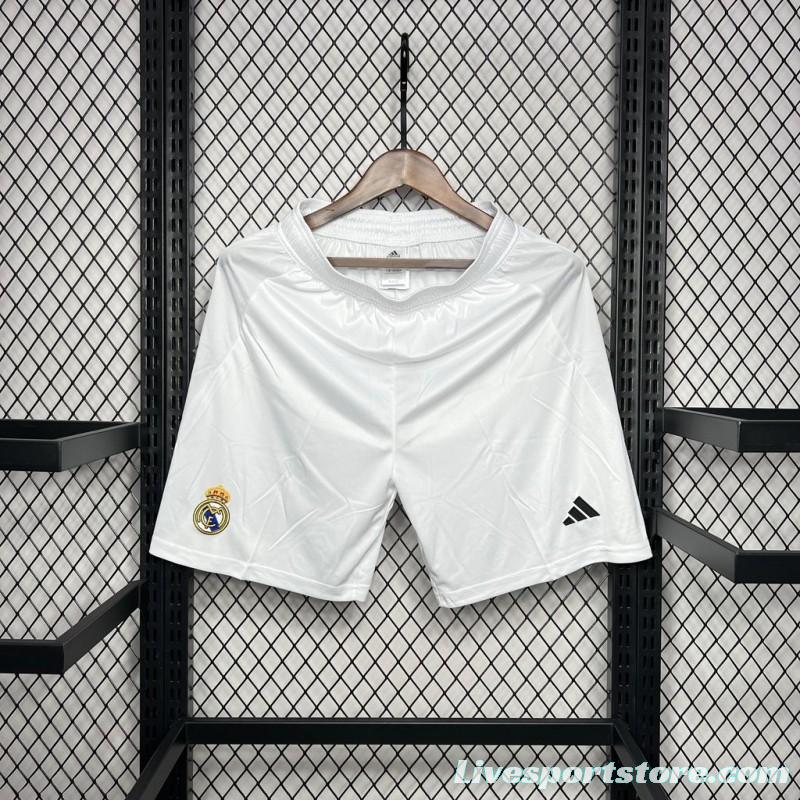 24/25 Real Madrid Home Shorts