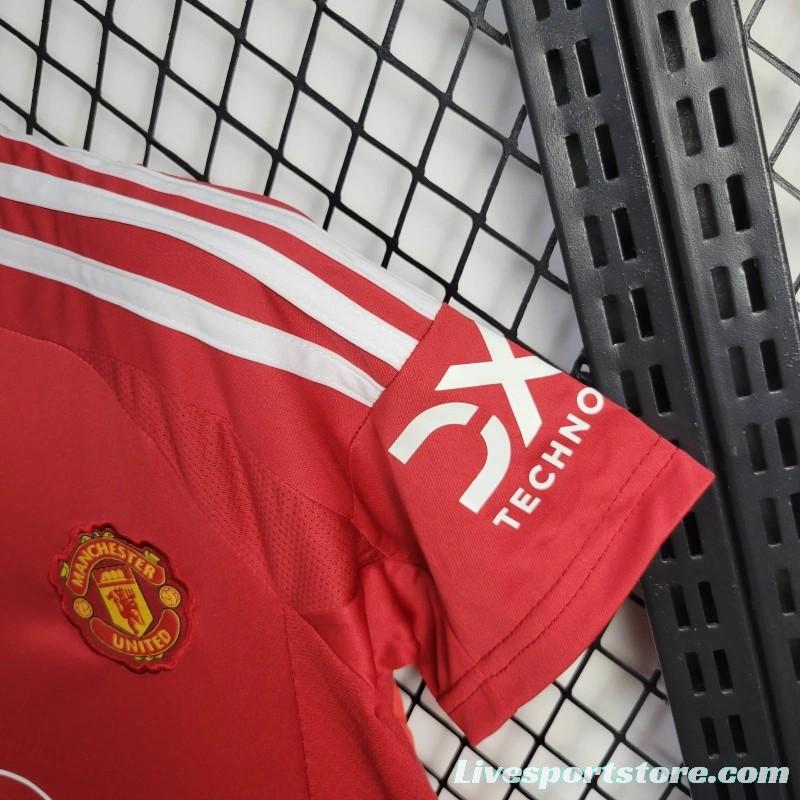 24/25 Women Manchester United Home Jersey