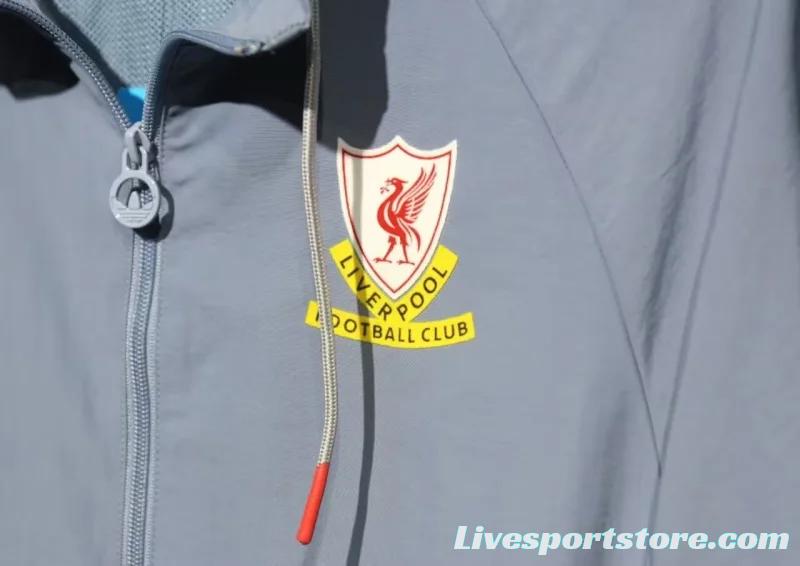 24/25 Liverpool Blue Windbreaker