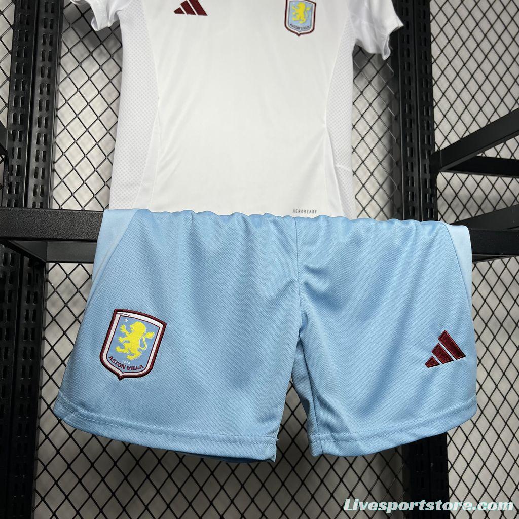 2024/25 Kids Aston Villa Away Kit