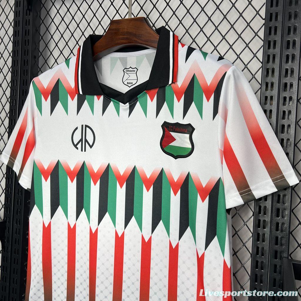 24/25 CD Palestino x Hypepeace White Jersey S-XXXXL