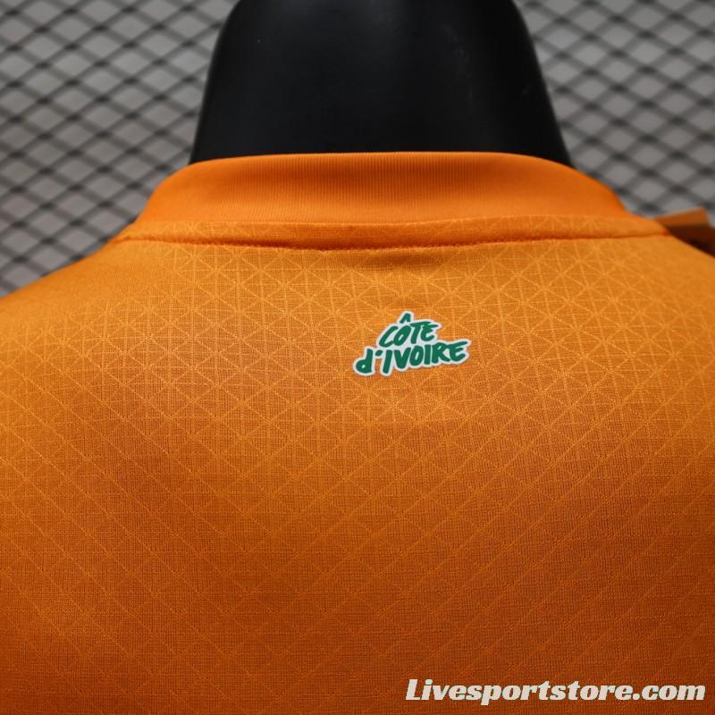 Player Version 2024 IVORY COAST Home Jersey