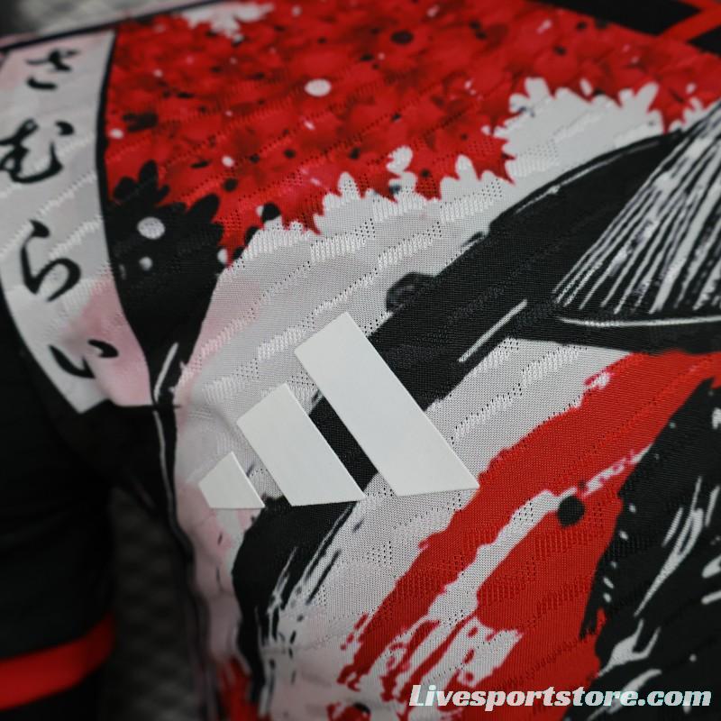 Player Version 2024 Japan Black Samurai Special Jersey