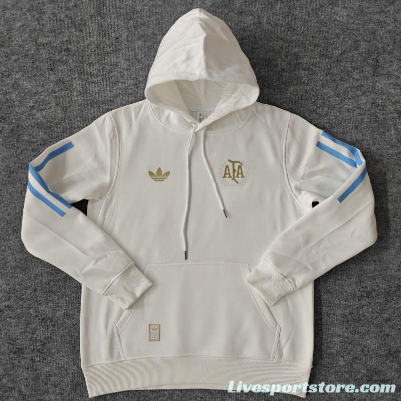 2024 Argentina 50th Anniversary Black/Navy/White/Grey/Beige 5 Color Hoodie