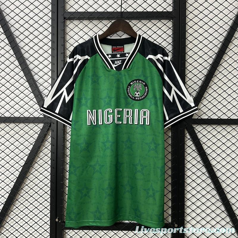 Retro 94/95 Nigeria Home Jersey