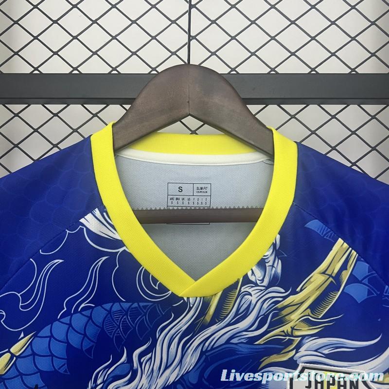 2024 Japan Blue Yellow Dragon Special Jersey