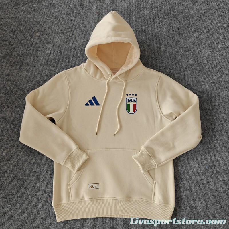 2024 Italy Navy/Red/Black/Beige/Grey Hoodie WIth Black Badge