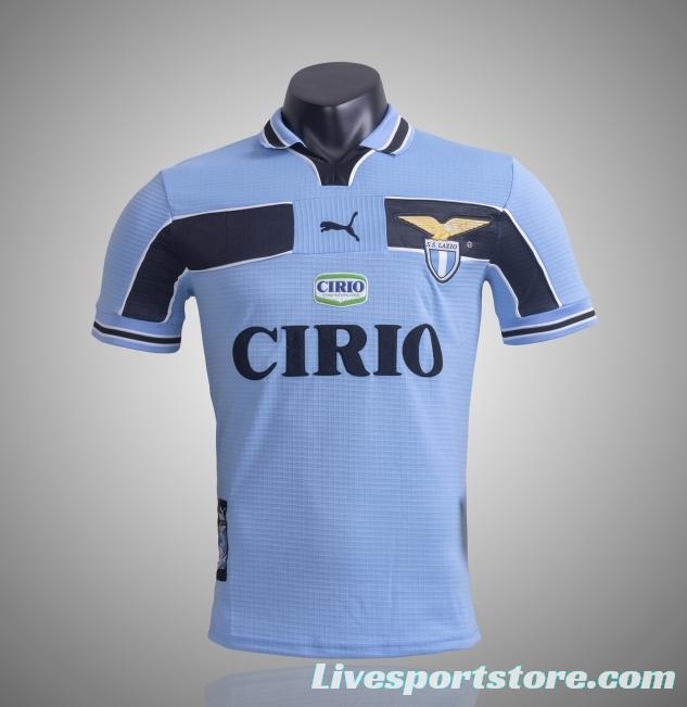 RETRO 98/00 Lazio Home Soccer Jersey