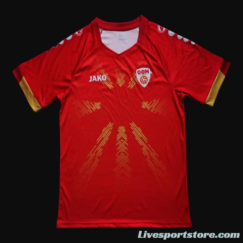 2023 North Macedonia Home Jersey