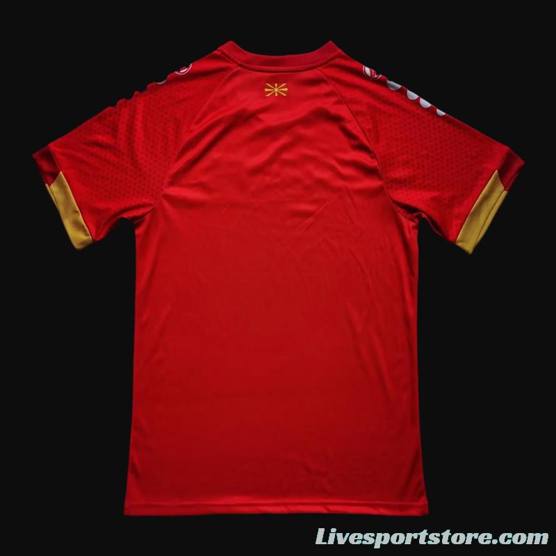 2023 North Macedonia Home Jersey