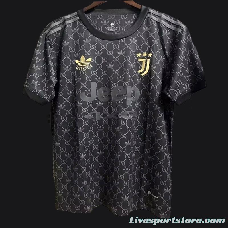 23/24 Juventus x GUCCI Black Jersey