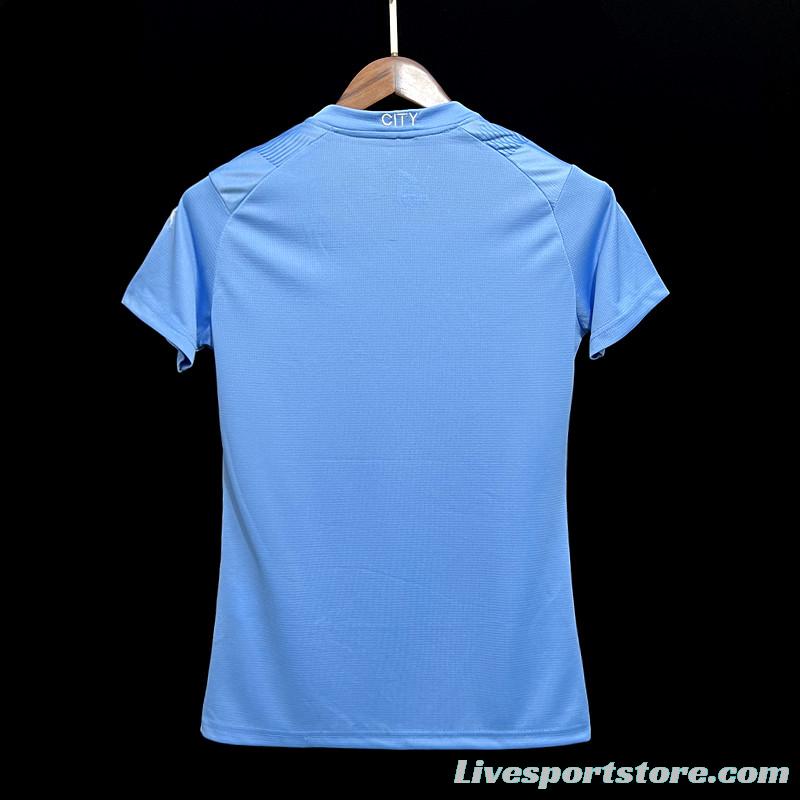 23/24 Women Manchester City Home Jersey