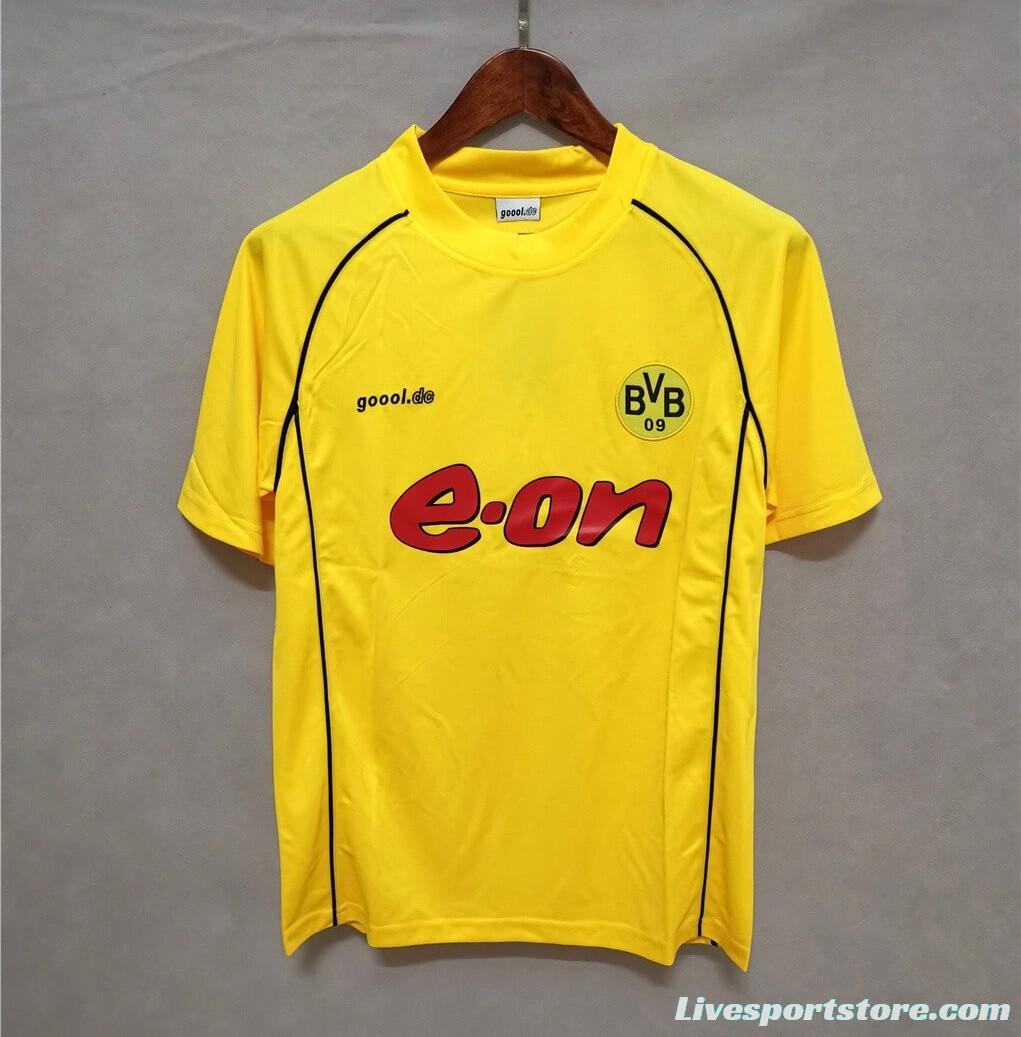 Retro 01/02 Borussia Dortmund Champions League Jersey