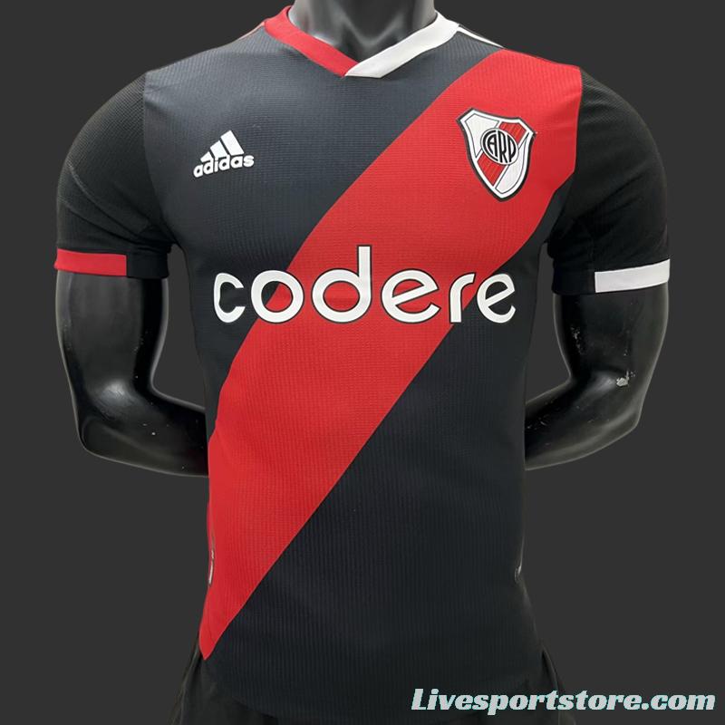 Player Version 23/24 River Plate Third Black Jersey