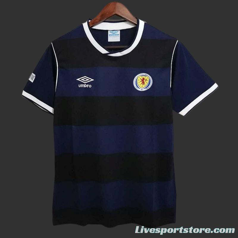 Retro 1986 Scotland Home Jersey