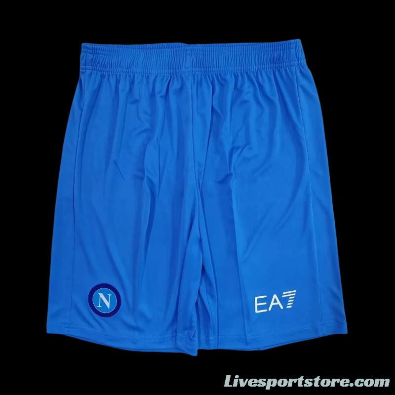 23/24 Napoli Away Blue Shorts