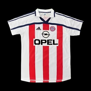 Retro 00/01 Bayern Munich Away Jersey